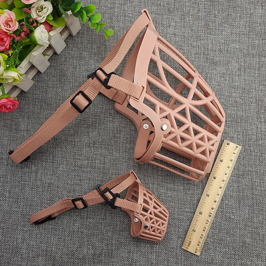 软塑料狗狗嘴套 宠物嘴罩 防咬防叫防捡食狗狗口罩 商品图2