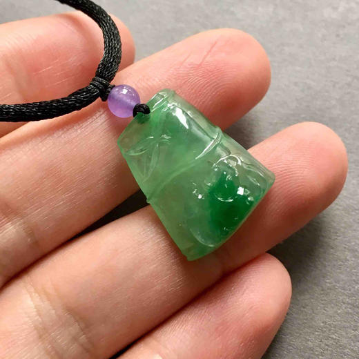 冰种阳绿翡翠节节高 商品图5