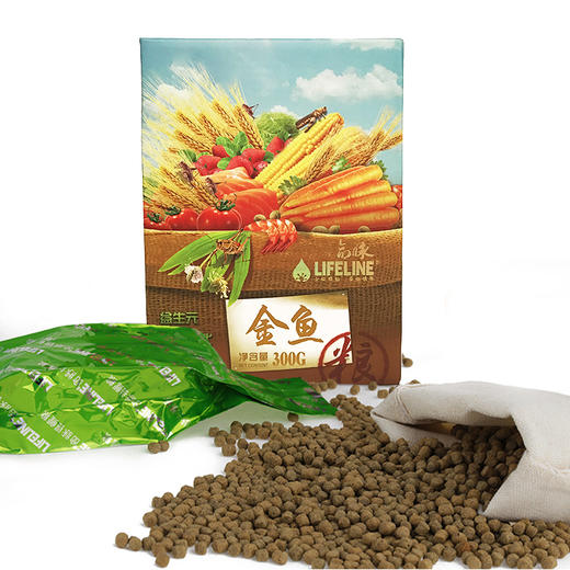 金鱼粮观赏鱼增色300g 商品图2