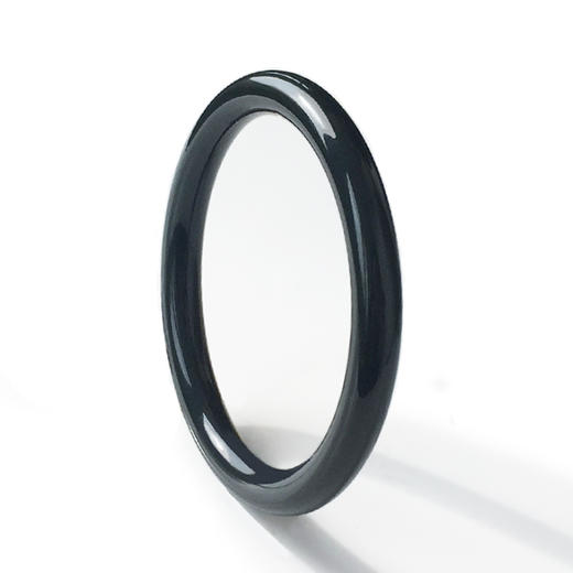 和田玉（青玉）手镯--圆月手镯一对（圈口请留言备注） 商品图2