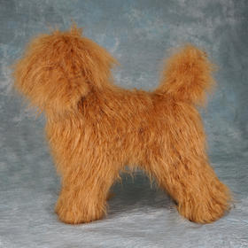 高密度假模特狗全身毛 - 棕毛 OPAWZ小爪印