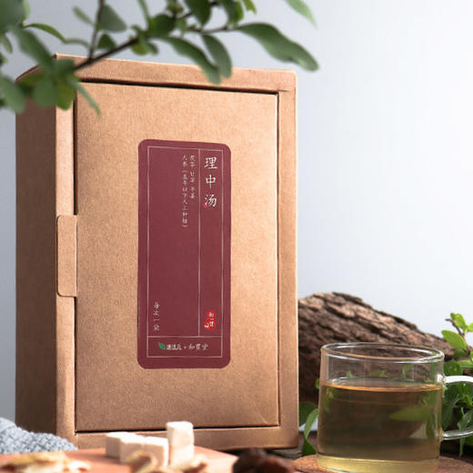 理中汤 | 干姜茯苓参甘草代用冲泡花组合茶饮一盒10大袋。 商品图4