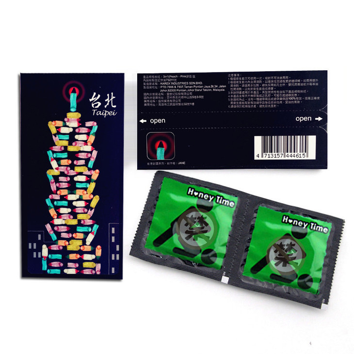 台湾文创 创意安全套避孕套超薄润滑成人情趣用品