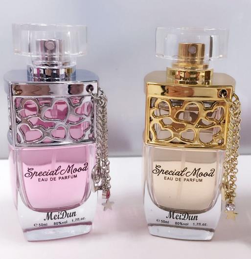 【美顿】香水专属心情 持久淡香女士香水粉色金色玫瑰茉莉百合 商品图2