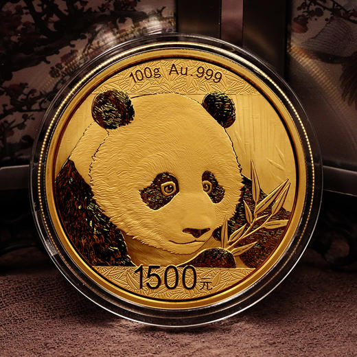 【熊猫金币】2018年熊猫100克金币·中国人民银行发行 商品图1