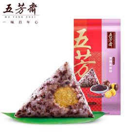 【食品酒水】五芳斋粽子 真空100克*2紫糯栗蓉粽子