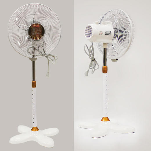 【儿童落地扇】菲米兔/优菲特fs1226落地扇家用立式5叶柔风升降白