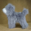 高密度假模特狗全身毛 - 灰毛白嘴 OPAWZ小爪印 商品缩略图0
