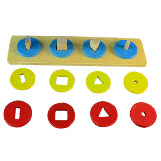 四圆基本图形积木教学版 商品图1