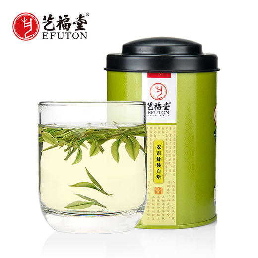艺福堂 明前特级安吉白茶 天仙白EFU10+ 核心产区 2021新茶 50g/罐 商品图0
