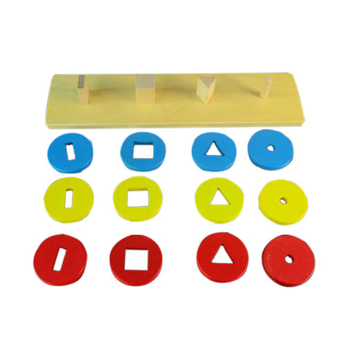 四圆基本图形积木教学版 商品图0
