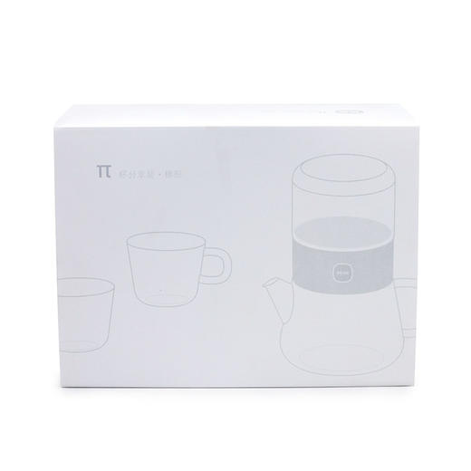 哲品 派杯分享套装一壶两杯耐高温玻璃多人茶具带过滤喝茶杯 商品图8