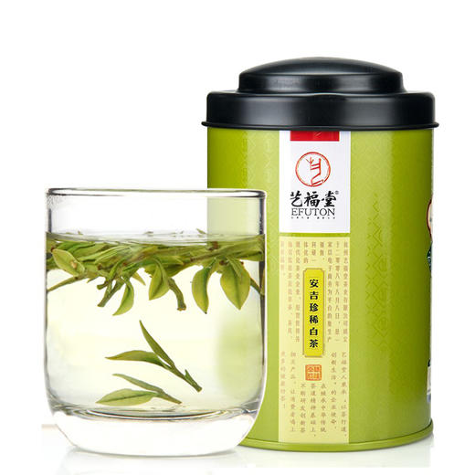 艺福堂 明前特级安吉白茶 天仙白EFU10+ 核心产区 2021新茶 50g/罐 商品图3