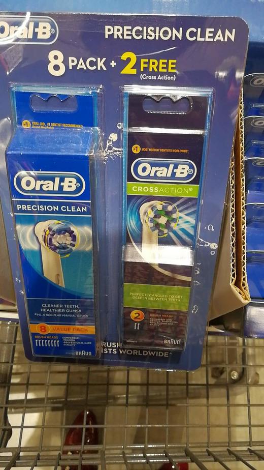 【澳洲仓】澳洲直邮OralB电动牙刷牙刷头10个套装 商品图0