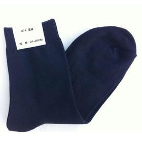 君呼甄选 藏青袜子 冬季和夏季