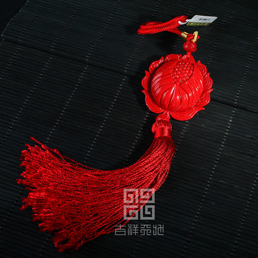 吉祥天地  红莲花汽车吉祥物    送礼佳品 商品图2