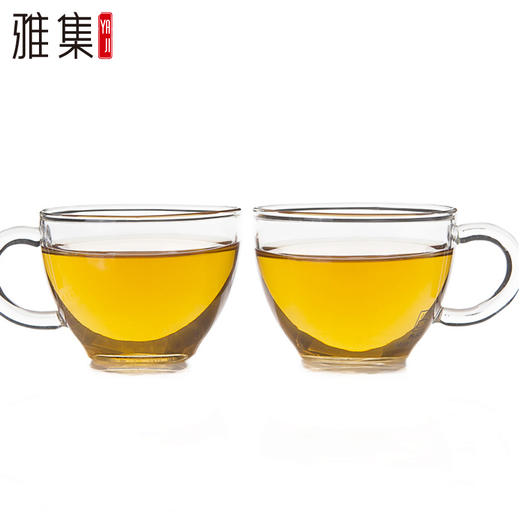 雅集小资花草茶杯子 咖啡杯 耐热玻璃品茶杯品茗杯 功夫茶具配件 商品图1