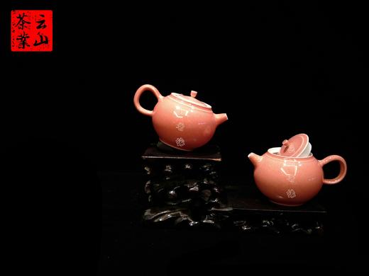 景德镇全手工粉色陶瓷单壶 商品图4