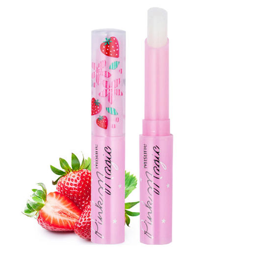【唇膏】。小草莓变色唇膏mistine滋润补水粉红持久会保湿草莓口红 商品图1
