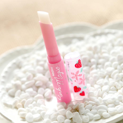 【唇膏】。小草莓变色唇膏mistine滋润补水粉红持久会保湿草莓口红 商品图3