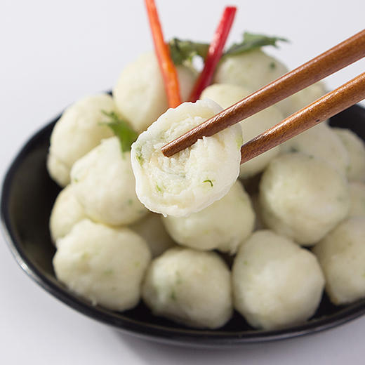 枝江特产覃姐食品葱花鱼丸湖北枝江特产葱花鱼丸500g3袋