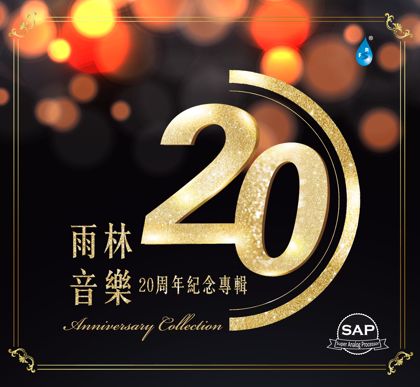 雨林音乐20周年纪念专辑CD