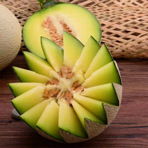 山东海阳网纹蜜瓜4.5-5斤