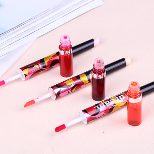 【唇彩，咬唇】。mistine双头双色咬唇唇彩口红不脱色不沾杯口红唇釉染唇液 商品图2