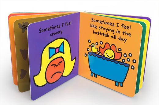 英文原版 The Feelings Book 名家 Todd Parr 了解自己儿童纸板书 商品图3