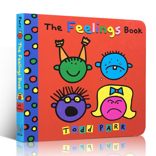 英文原版 The Feelings Book 名家 Todd Parr 了解自己儿童纸板书 商品图0