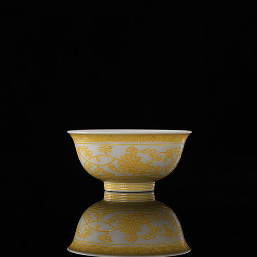 暗刻金丝花卉纹杯 商品图3