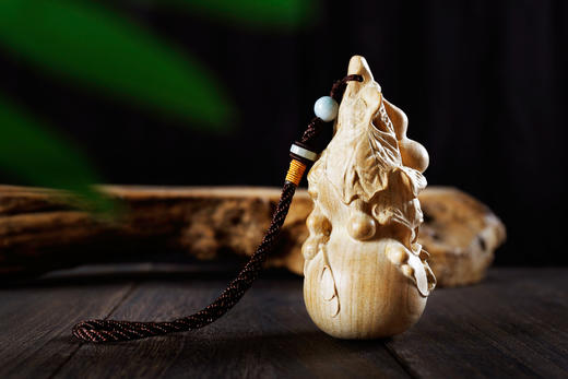 桃木葫芦手把件（大款） 商品图1