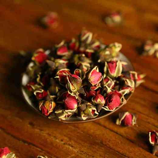 【金边玫瑰】来自玉龙雪山 新鲜干花茶 200克 商品图0
