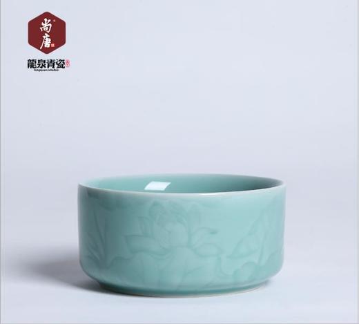【茶杯茶具】尚唐龙泉青瓷茶杯办公商务礼品荷花水杯马克杯茶具套装 商品图3