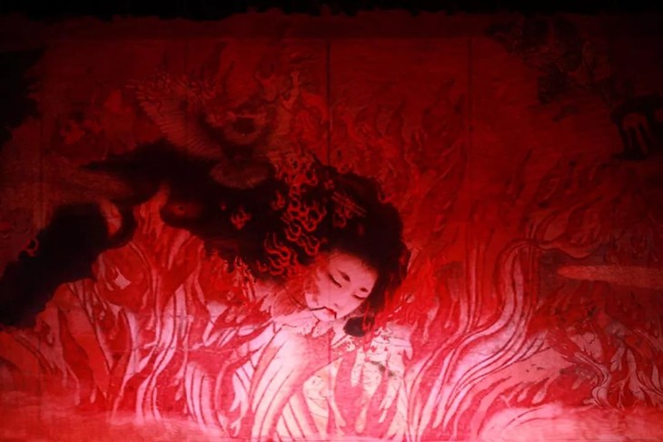 而那幅著名的《地狱变》则是良秀亲手从地狱带出来的. 崛川大公集权