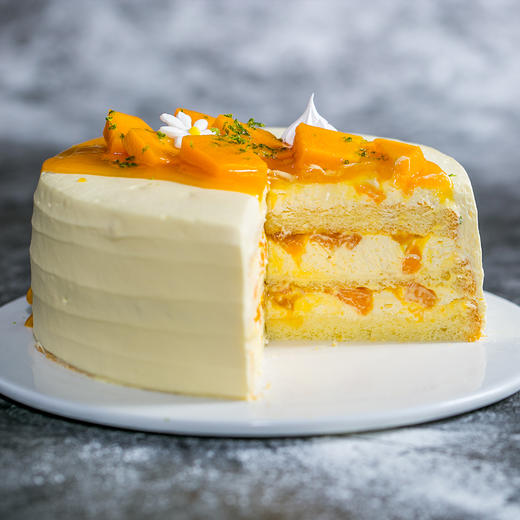 芒果小皇子(6寸升8寸) - sharemood生日蛋糕旗舰店