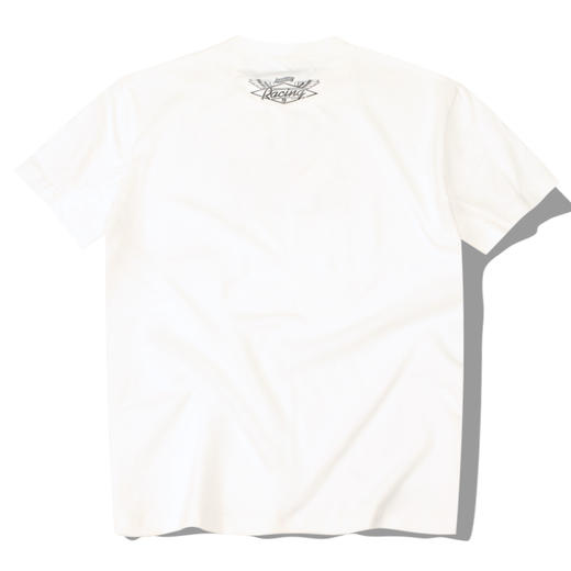 【19.9元1件】自由基地机车oversize大码宽松短袖T恤翅膀印花BF系列潮流体恤 商品图1