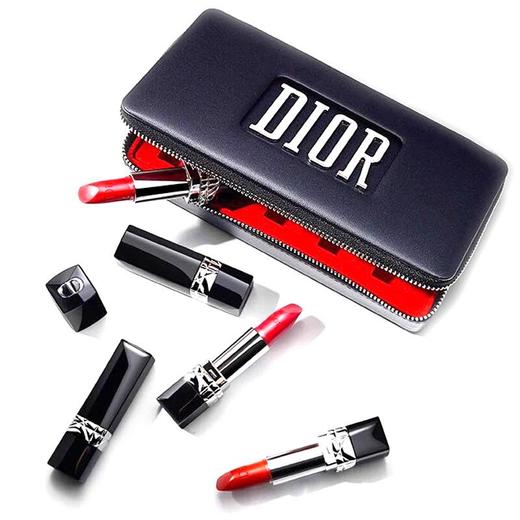 「Dior经典套盒」法国迪奥Dior口红套装蓝金滋润哑光唇膏口红5支装礼盒套装 商品图0