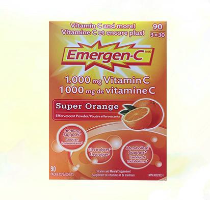 Emergen-c 维C泡腾冲剂（90包/盒 包邮）温哥华直邮 商品图1