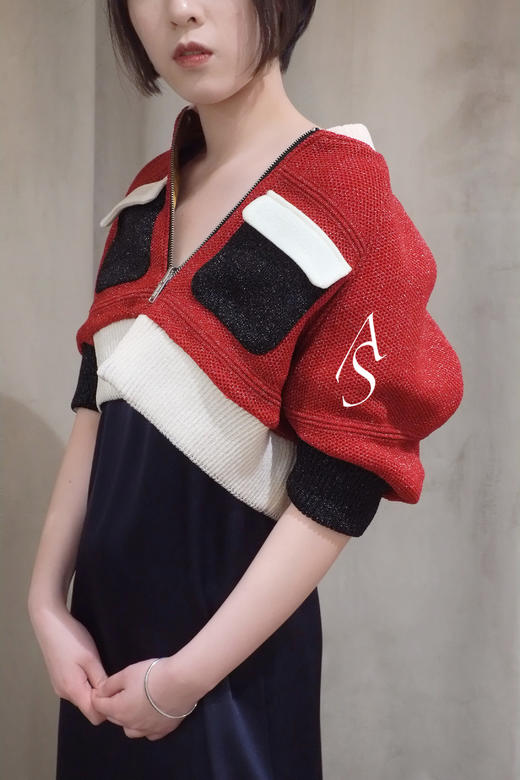 Undercover 眼泪印花双面短外套 秀款 商品图2