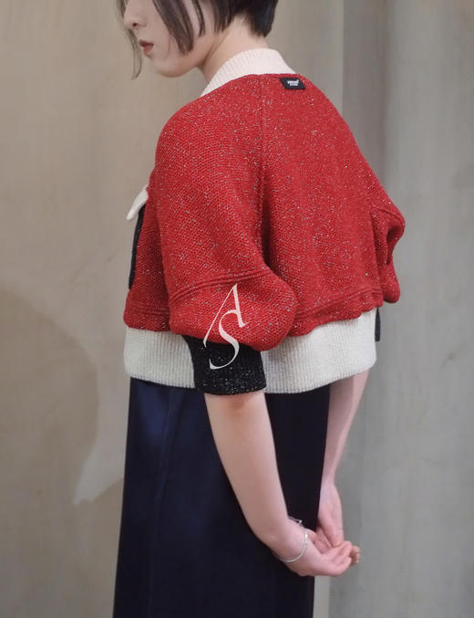 Undercover 眼泪印花双面短外套 秀款 商品图3