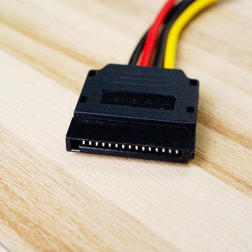 ide公转sata母并口转串口硬盘ssd电源线 大四芯公转sata母 c23