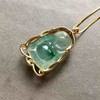 冰种飘阳绿翡翠站佛 商品缩略图5