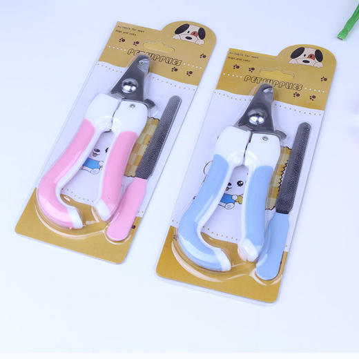 宠物指甲刀 指甲剪 含磨甲器 宠物用品 犬猫通用 商品图0