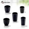【茶杯】。扬格杯子水杯茶杯黑色磨砂餐厅日韩式奶茶商用密胺仿瓷美耐皿餐具 商品缩略图1