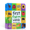 英文原版 First 100 Farm Words宝宝农场词汇100个儿童启蒙纸板书 商品缩略图0