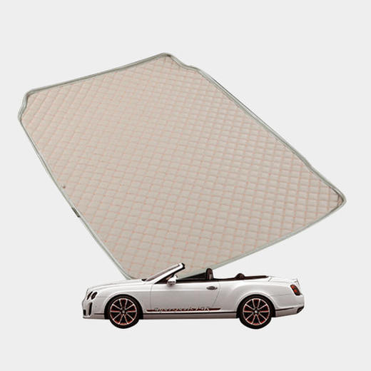 【专车定制】牧宝小菱格汽车后备箱垫807 商品图2