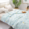 【床上用品】。水洗棉夏被夏凉被纯色夏凉被礼品空调被夏天 商品缩略图1