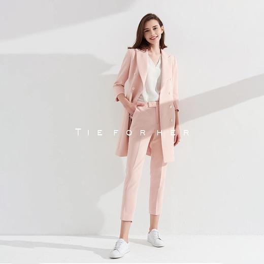 TL017樱花粉/TL016橄榄绿西装连衣裙 商品图1