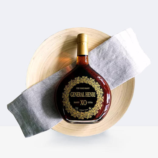 酒水【法国原瓶原装】洋酒 亨利将军XO白兰地 保真 700ml/瓶礼盒装 40%vol 沈阳仓发货 商品图2